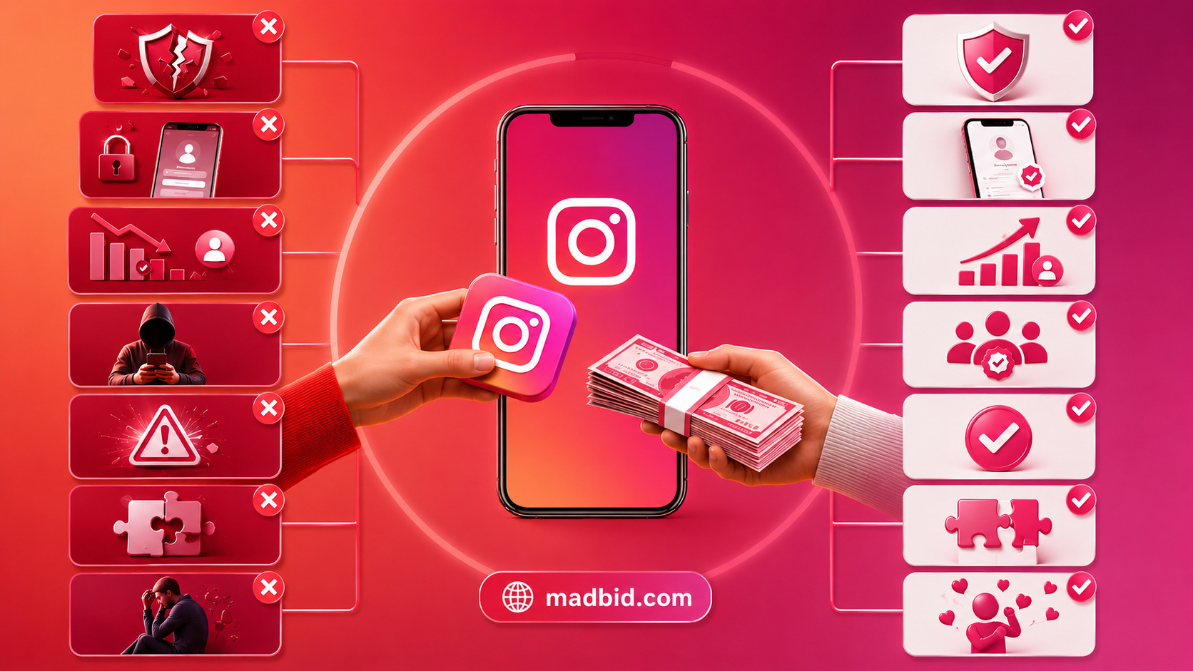 7 проблем при продаже аккаунтов Instagram — риски и способы их решения
